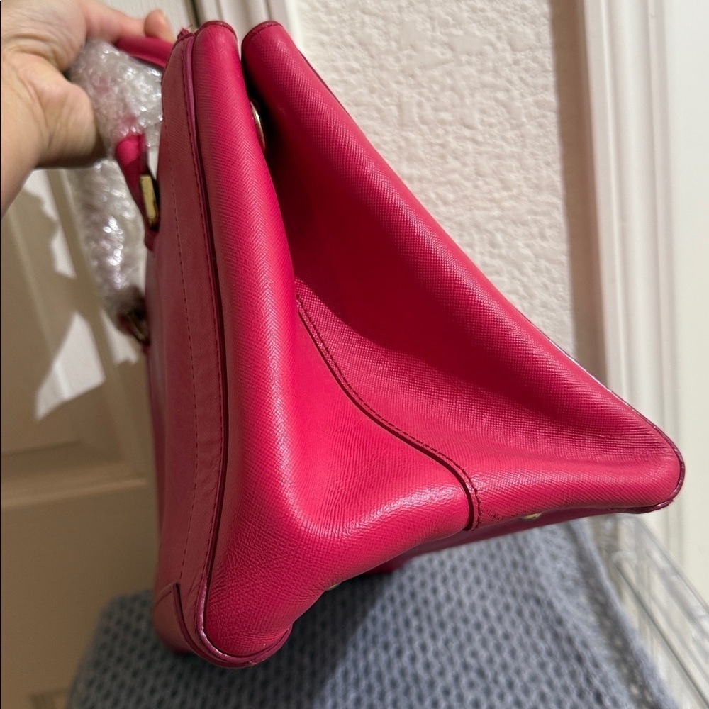 MCM Pink Leather Handbag - Picture 3 of 5